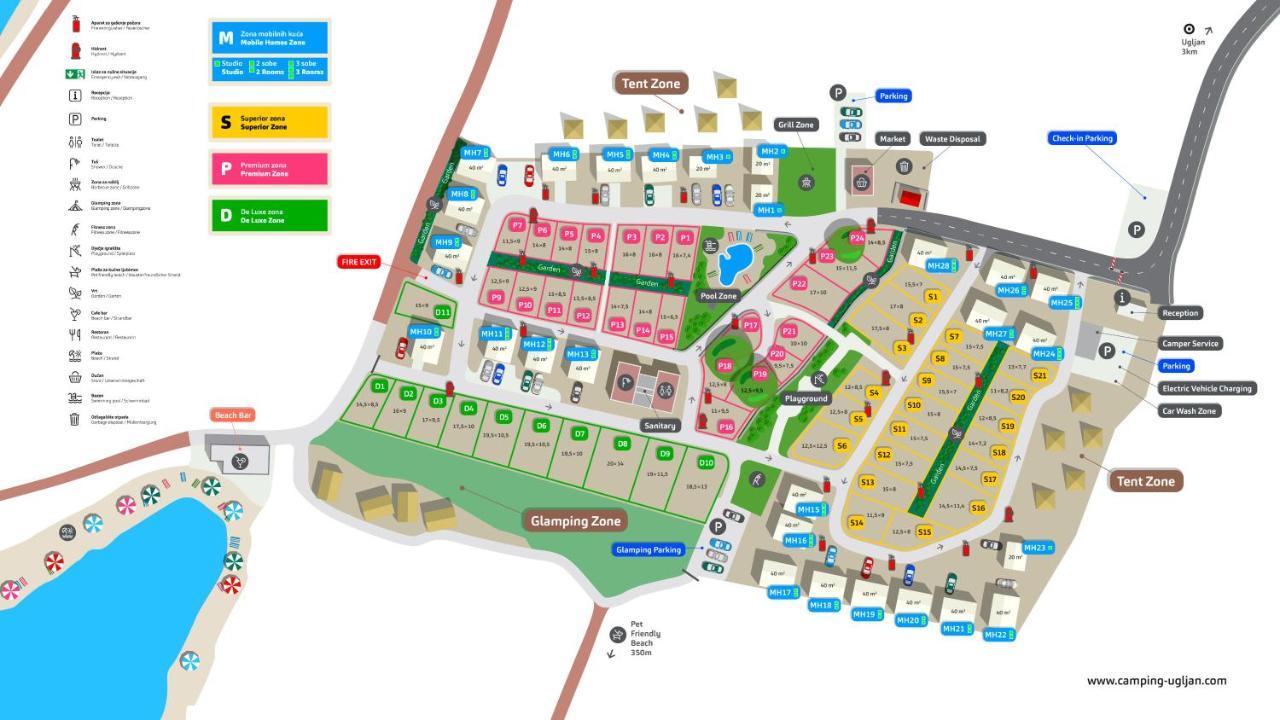 Mobile Homes At Camping Ugljan Resort Екстериор снимка